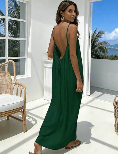 La Robe ModulFil™ — Longue Dos Nu Fluide - ModulFil™